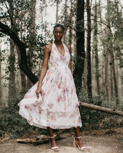RIANNA MIDI FLORAL PRINT-0