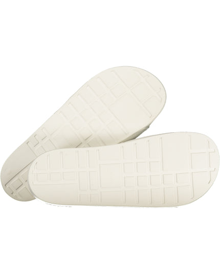 CALVIN KLEIN MEN'S WHITE SLIPPER FOOTWEAR