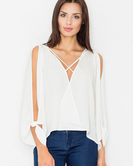 Blouse model 60697 Figl