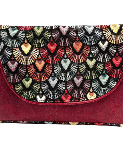 Bag Jane (big), vegan, artificial leather, 4 in 1-5
