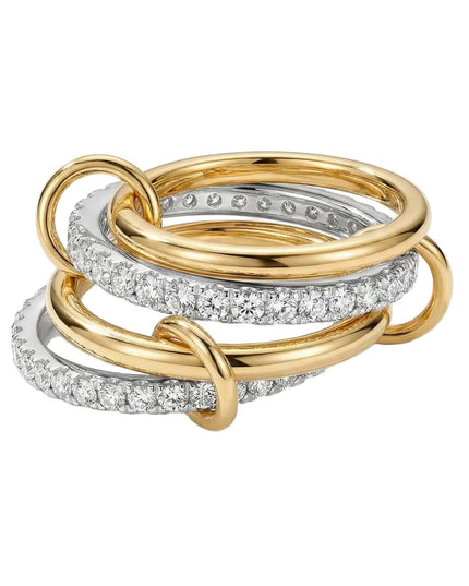 Holly - Interlocking Crystal Ring-0