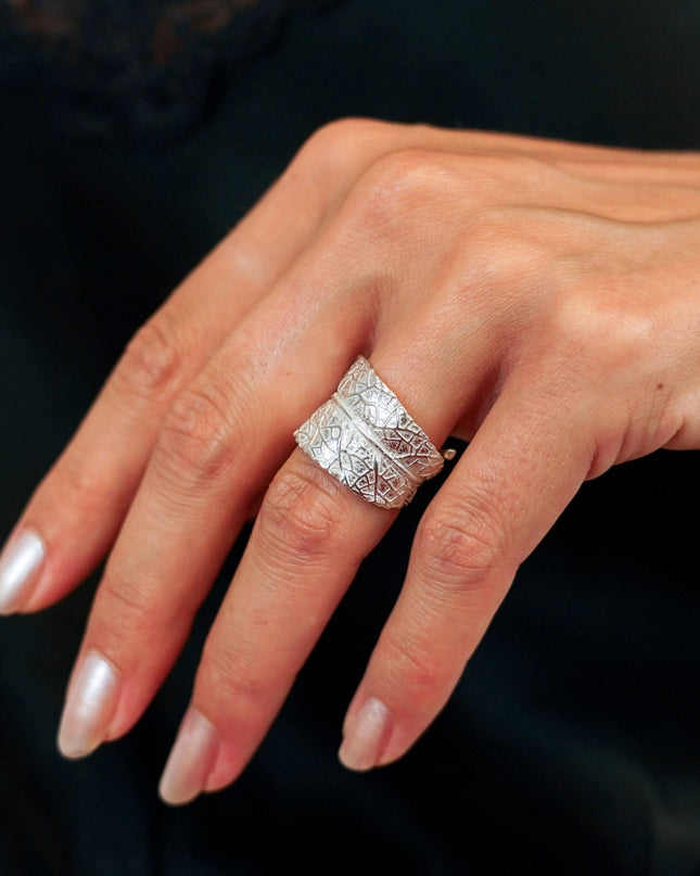 Ring Autumn - Sterling Silver Seasonal Ring-1