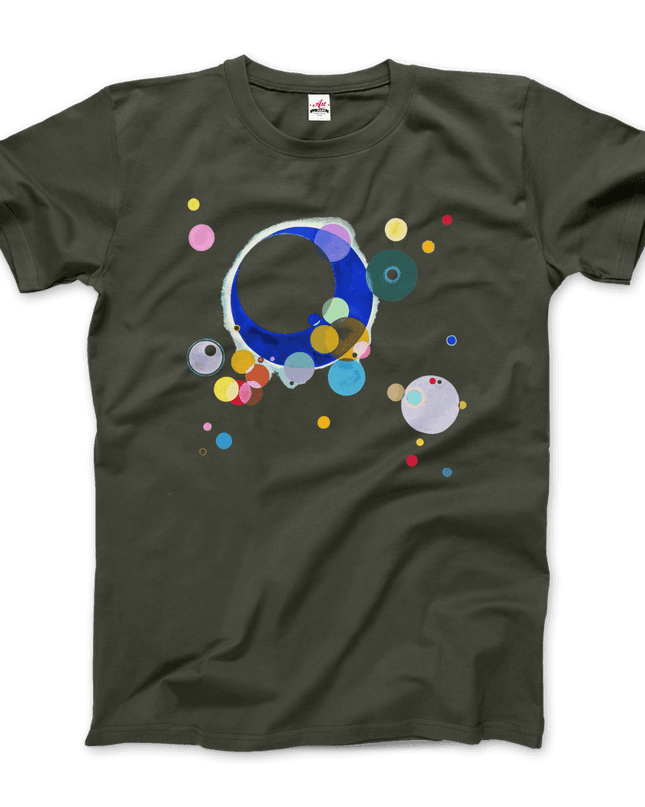 Wassily Kandinsky Several Circles, 1926 artwork t-shirt-8