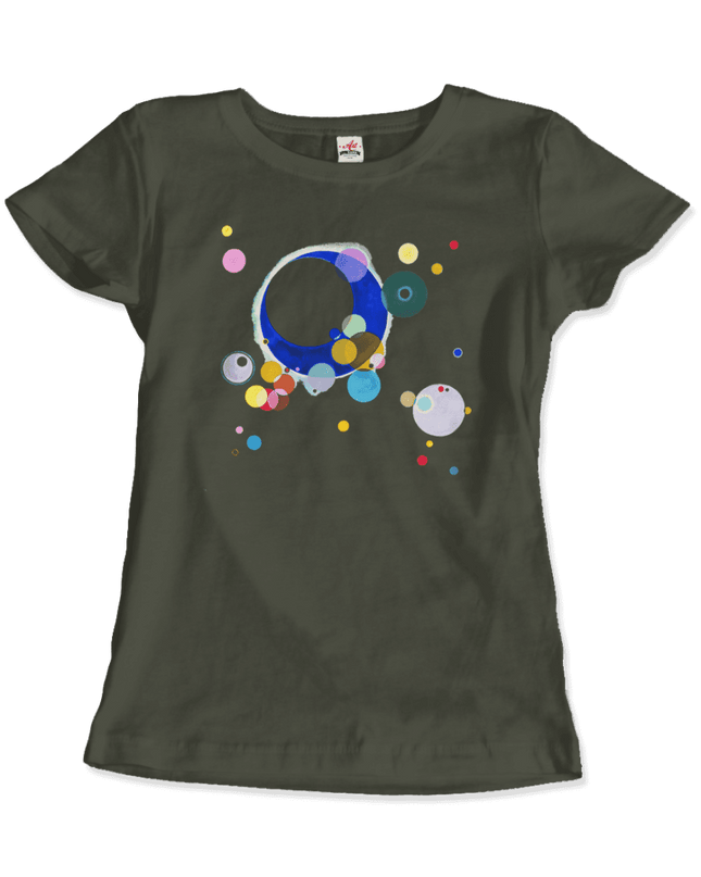 Wassily Kandinsky Several Circles, 1926 artwork t-shirt-13